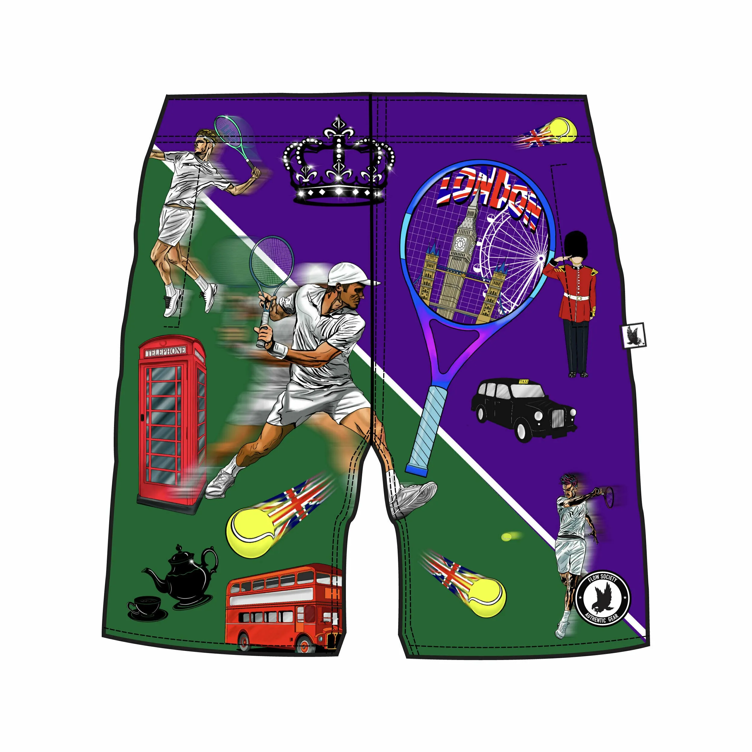 London Tennis Shorts for Men