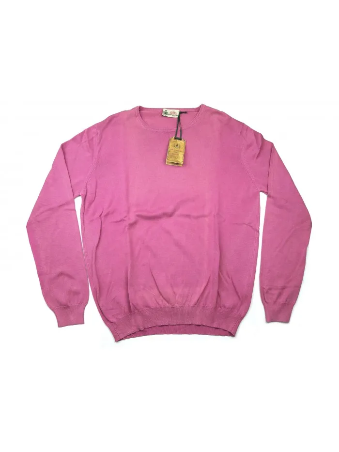 Luigi Borrelli Pink Sweater B21002 COL 2452