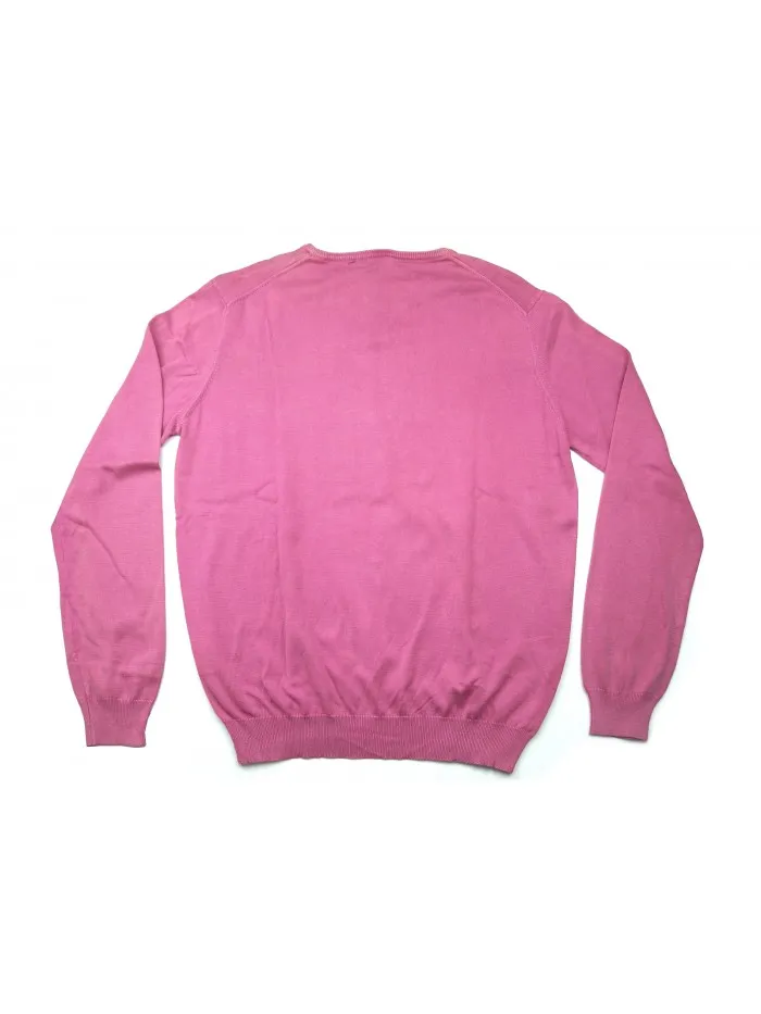 Luigi Borrelli Pink Sweater B21002 COL 2452