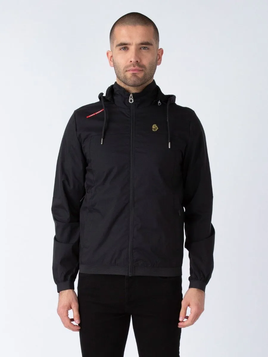 Jet Black Luke 1977 Brownhills Benyon Hooded Jacket