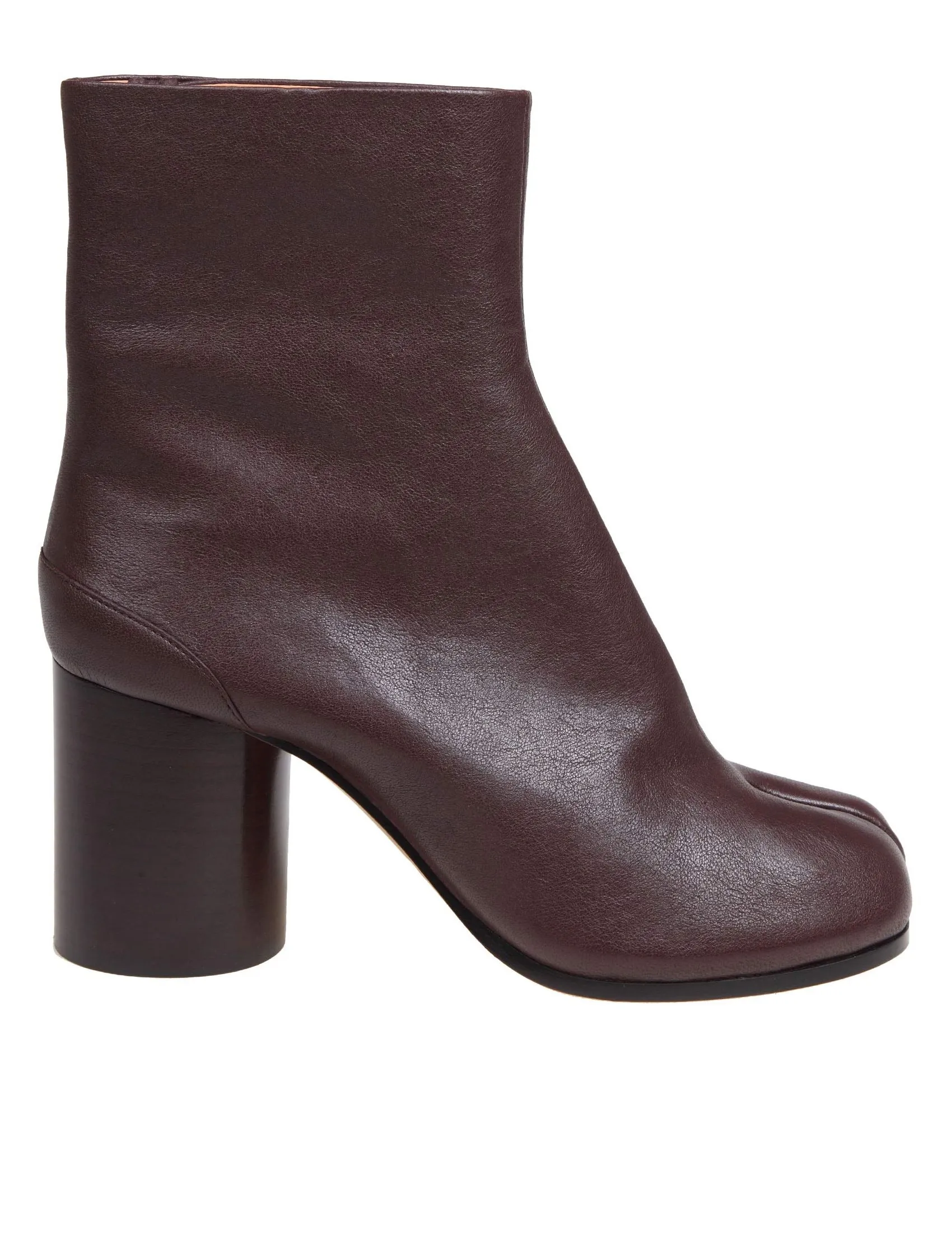 Maison Margiela Soft Brown Nappa Tabi Ankle Boots