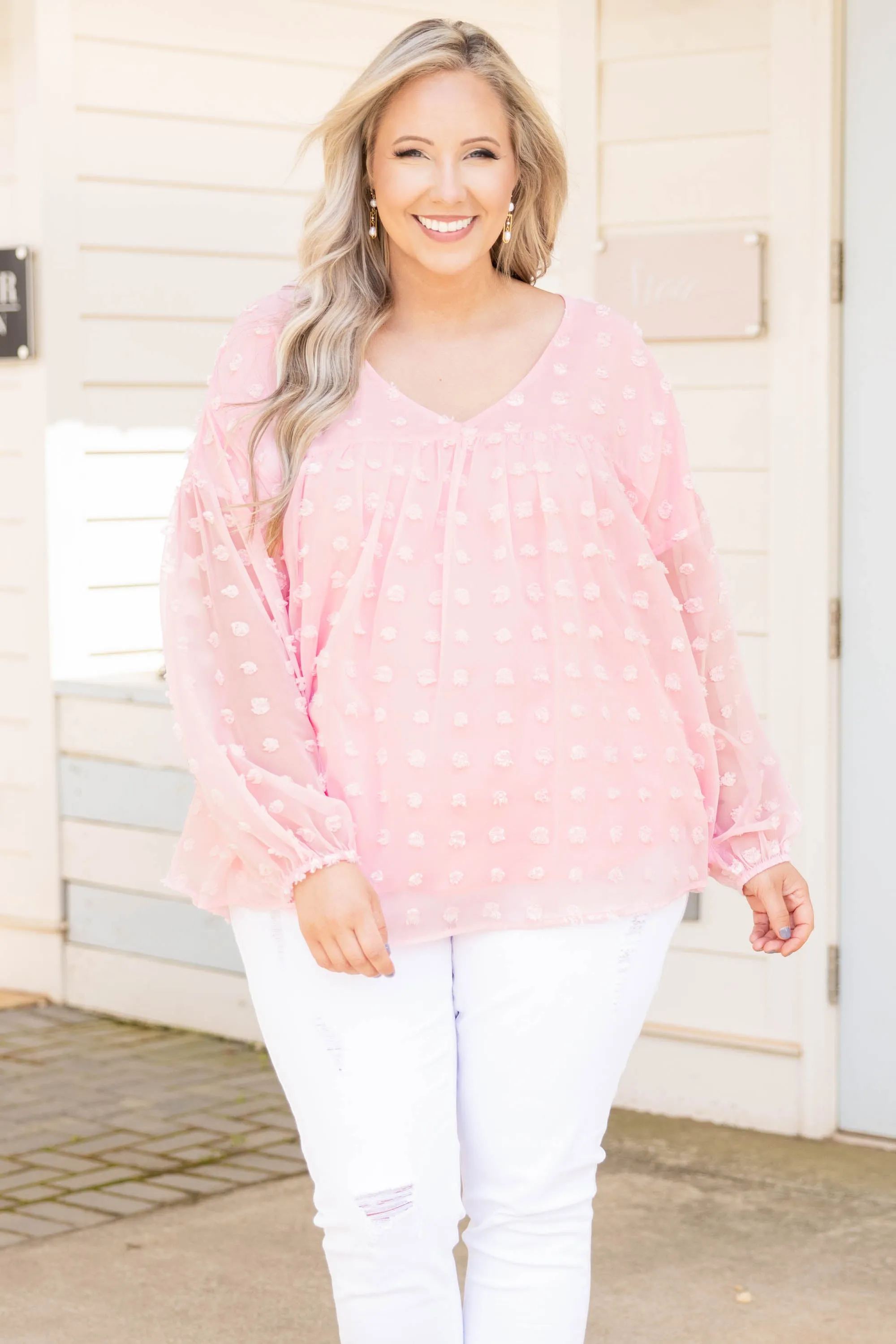 Manhattan Mystique Light Pink Top