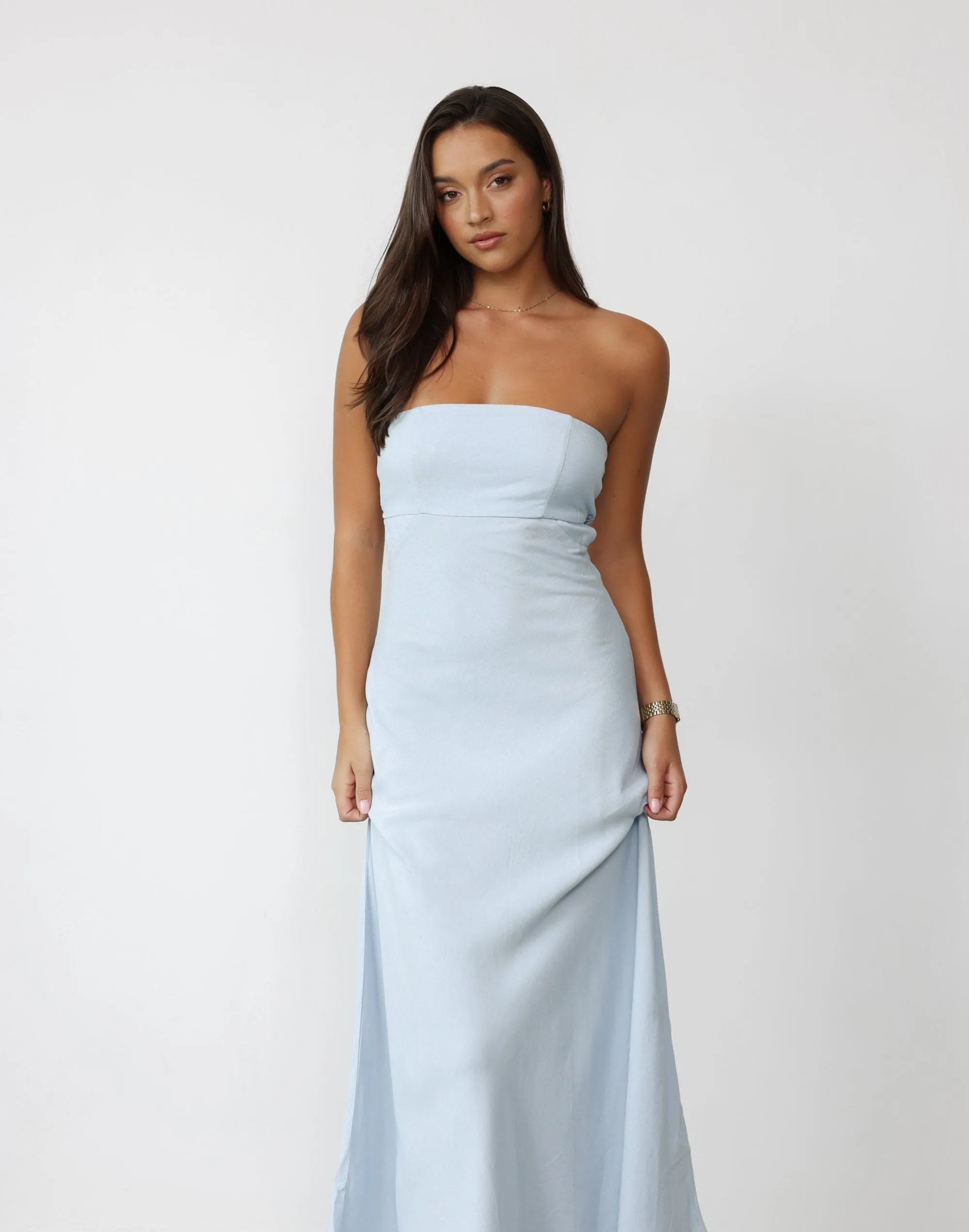 Maxi Dress in Sky Blue