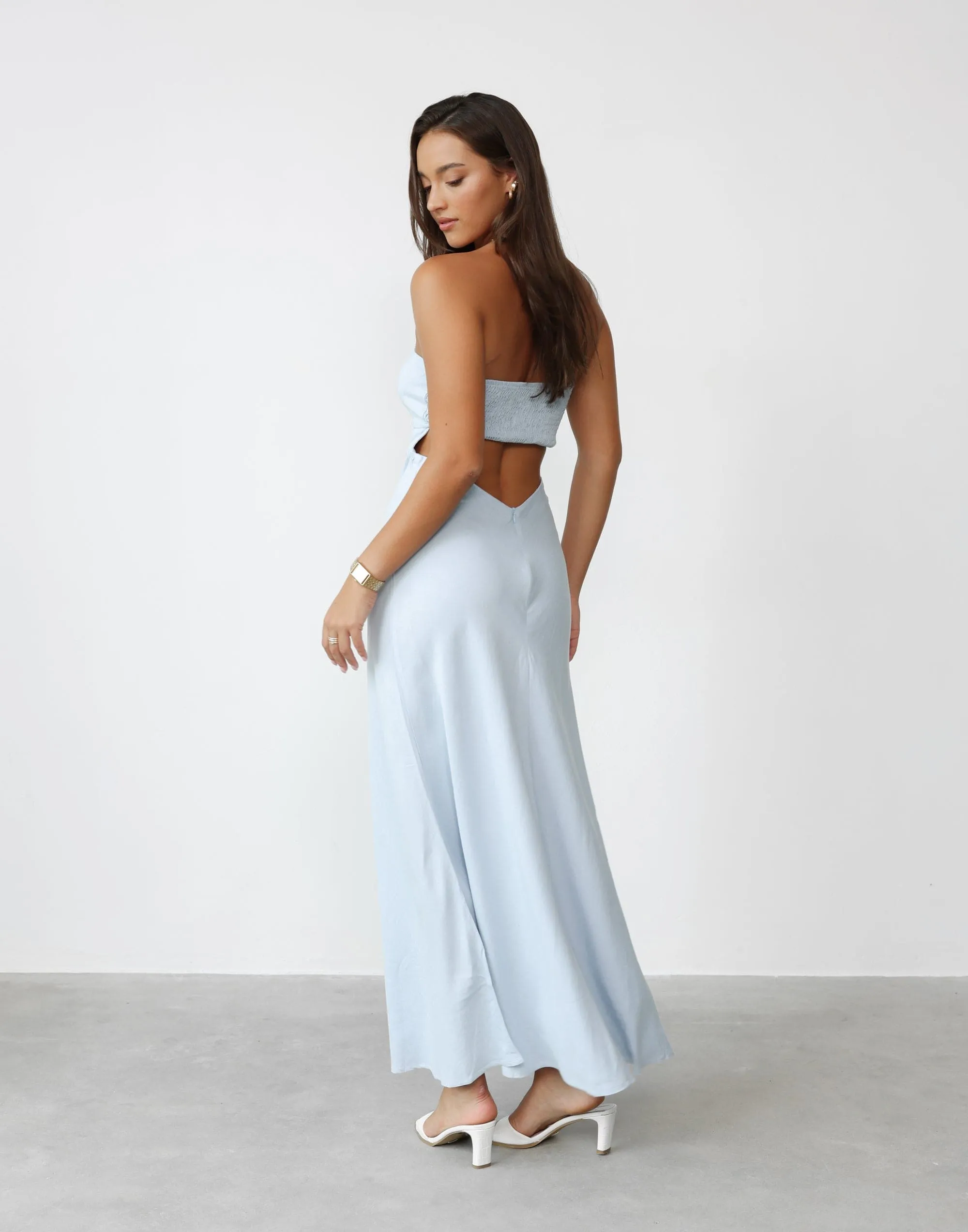 Maxi Dress in Sky Blue