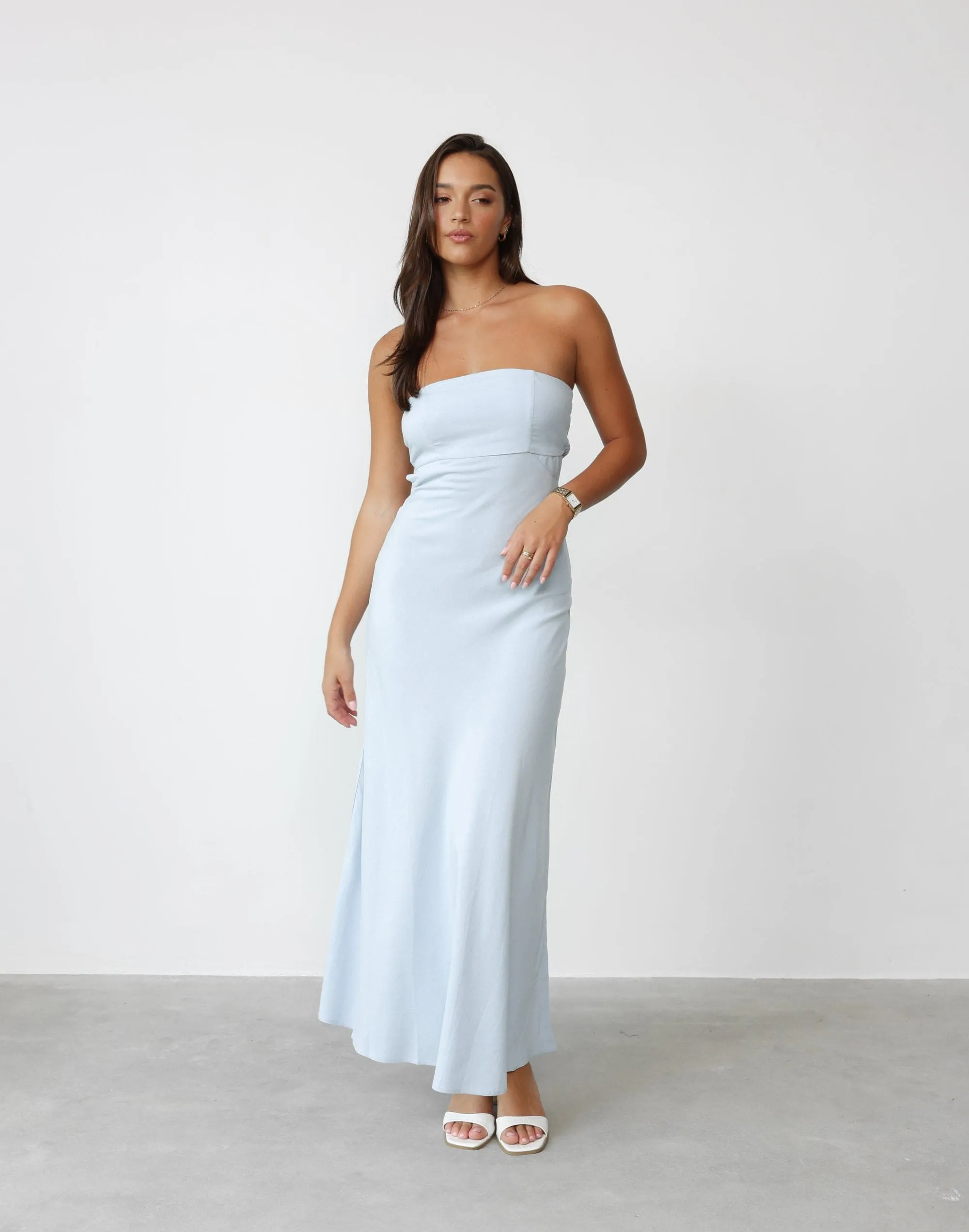 Maxi Dress in Sky Blue