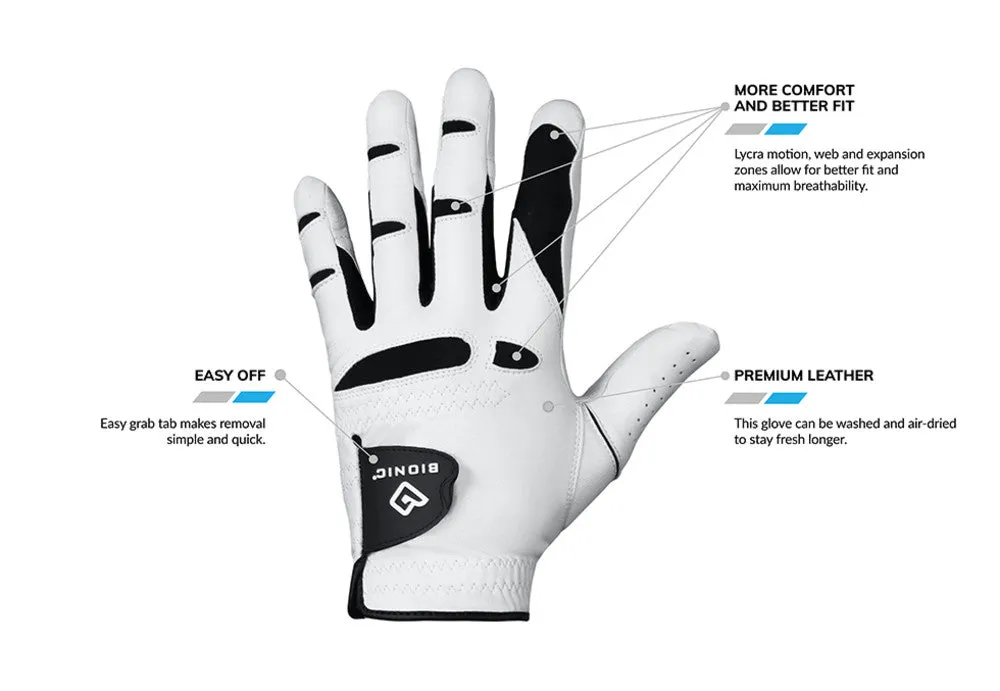 Men's Golf Glove with Stable Grip