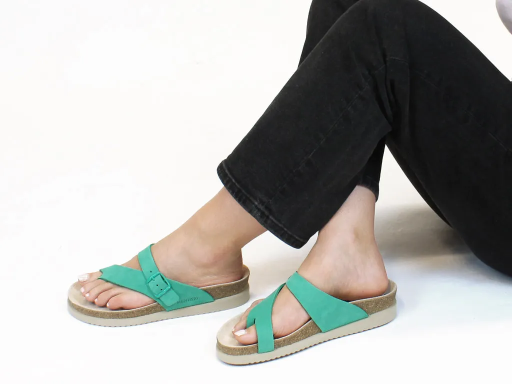 Mephisto Green Helen Sandals