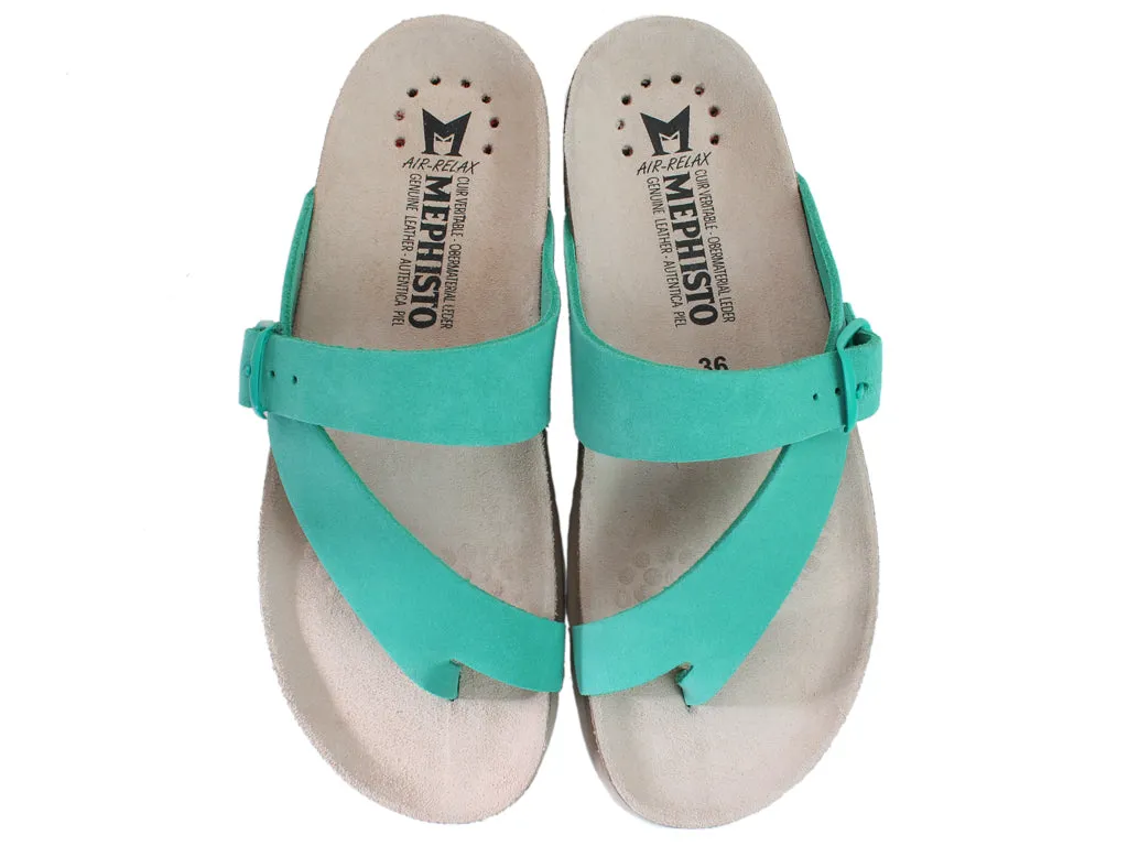 Mephisto Green Helen Sandals