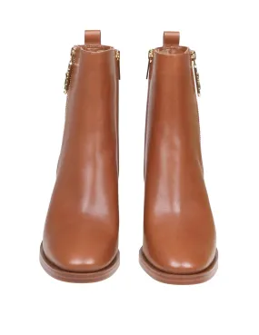 Michael Kors Regan Mid Bootie - Luggage Brown