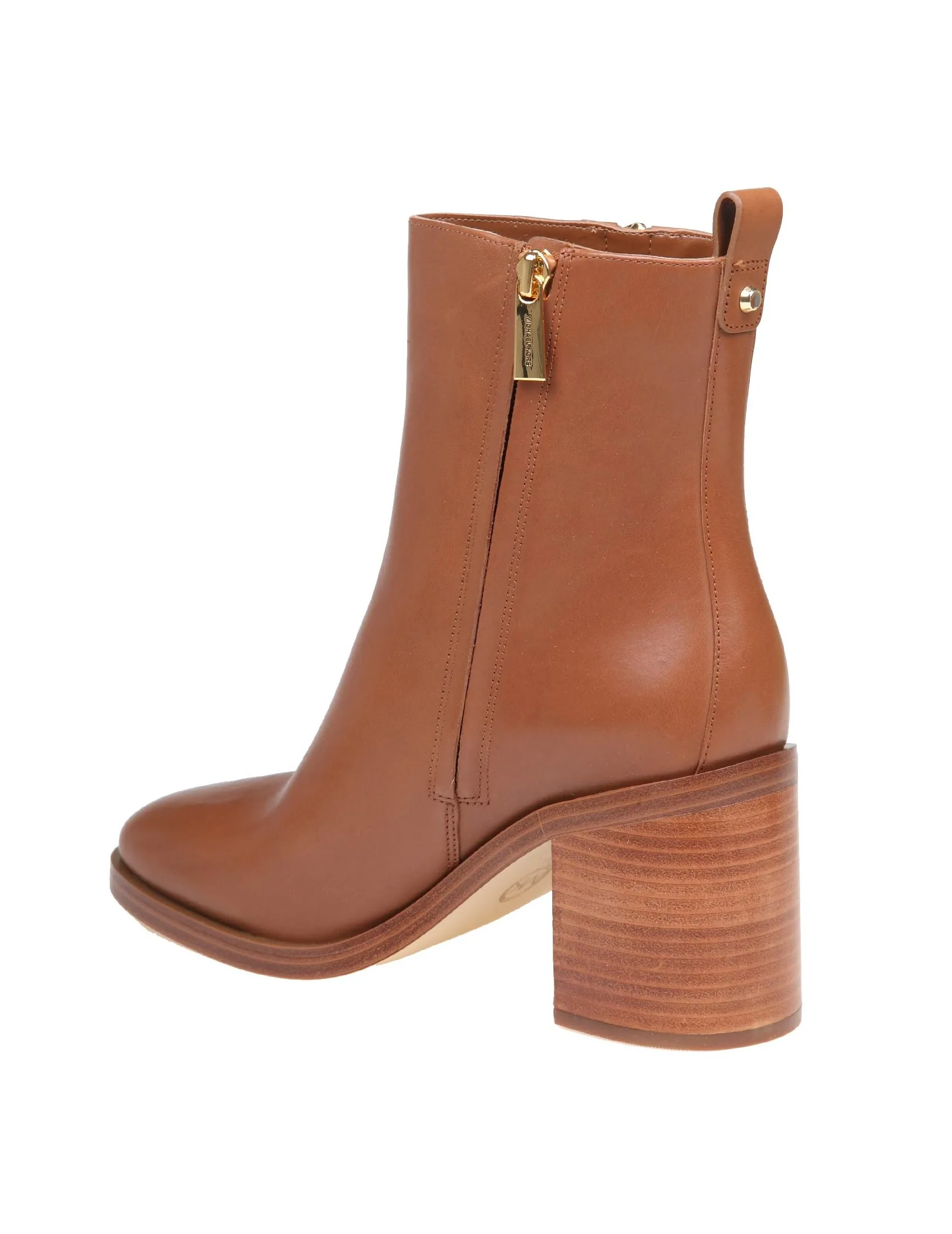 Michael Kors Regan Mid Bootie - Luggage Brown