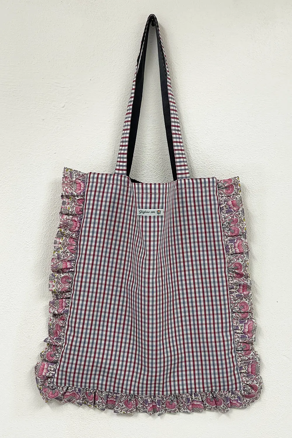 Liberty and Tartan Fabric Milly Bag