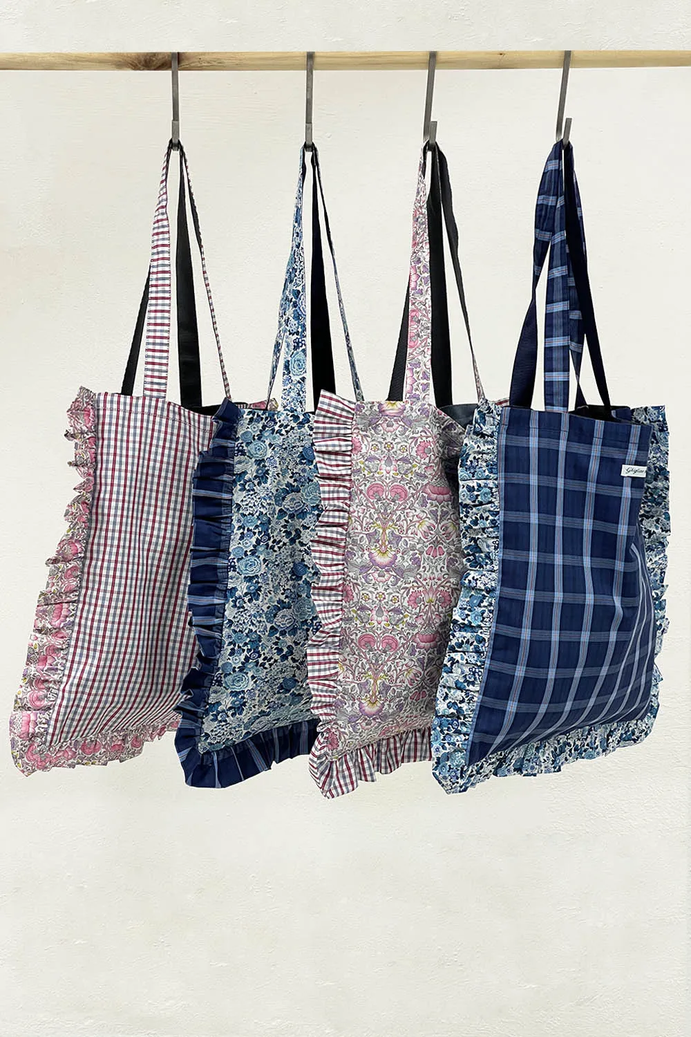 Liberty and Tartan Fabric Milly Bag