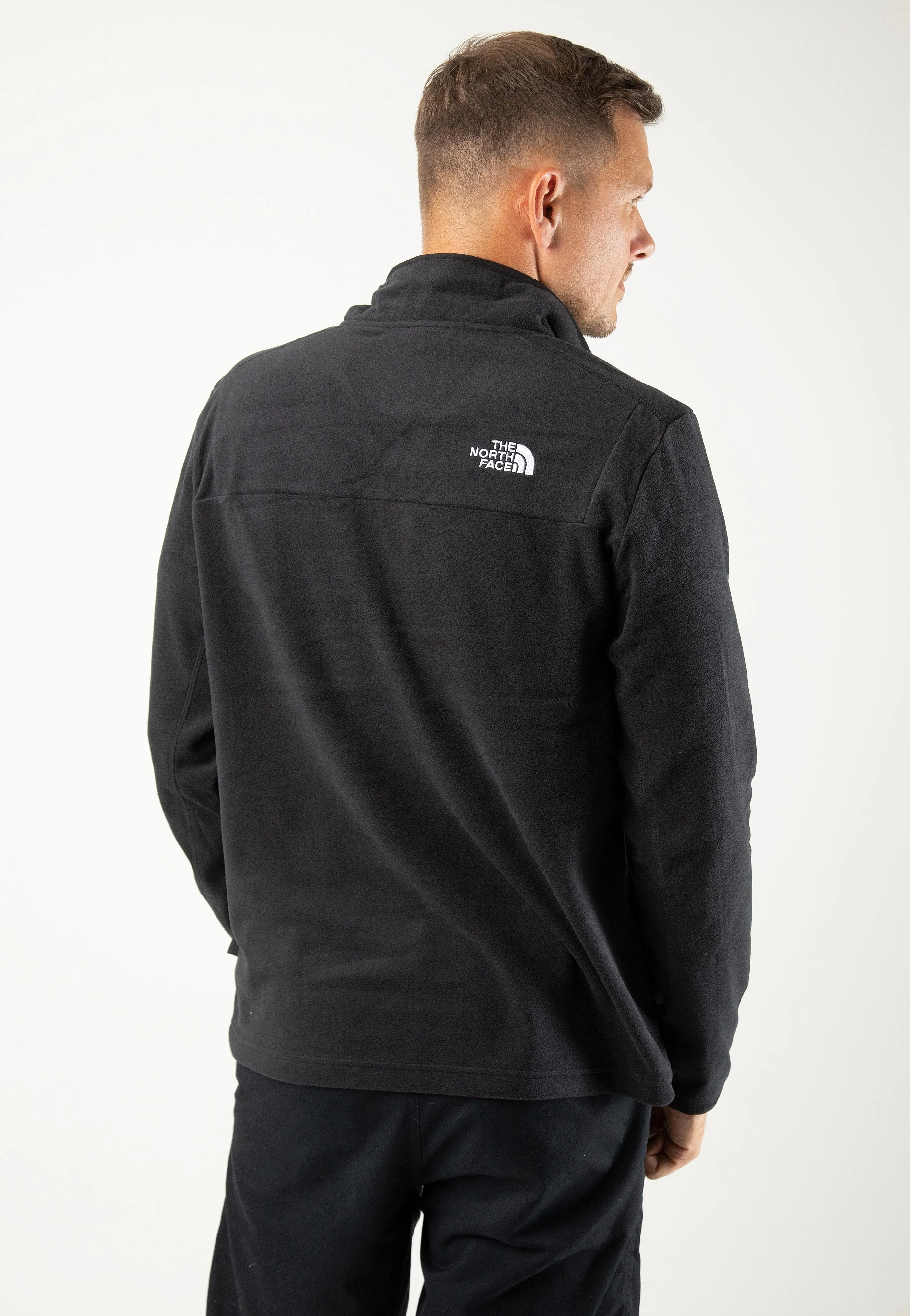 North Face Fleece Pullover Homesafe Snap Neck Tnf Black/Tnf Black