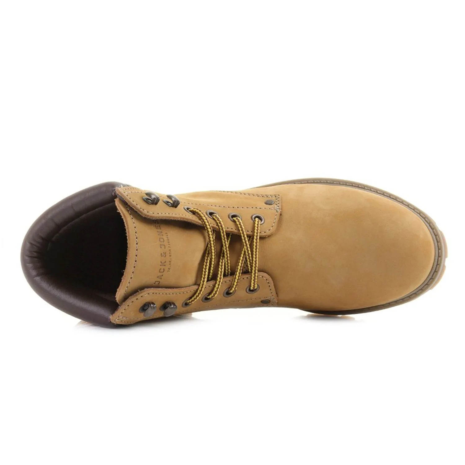 Nubuck Stoke Leather Boots Honey