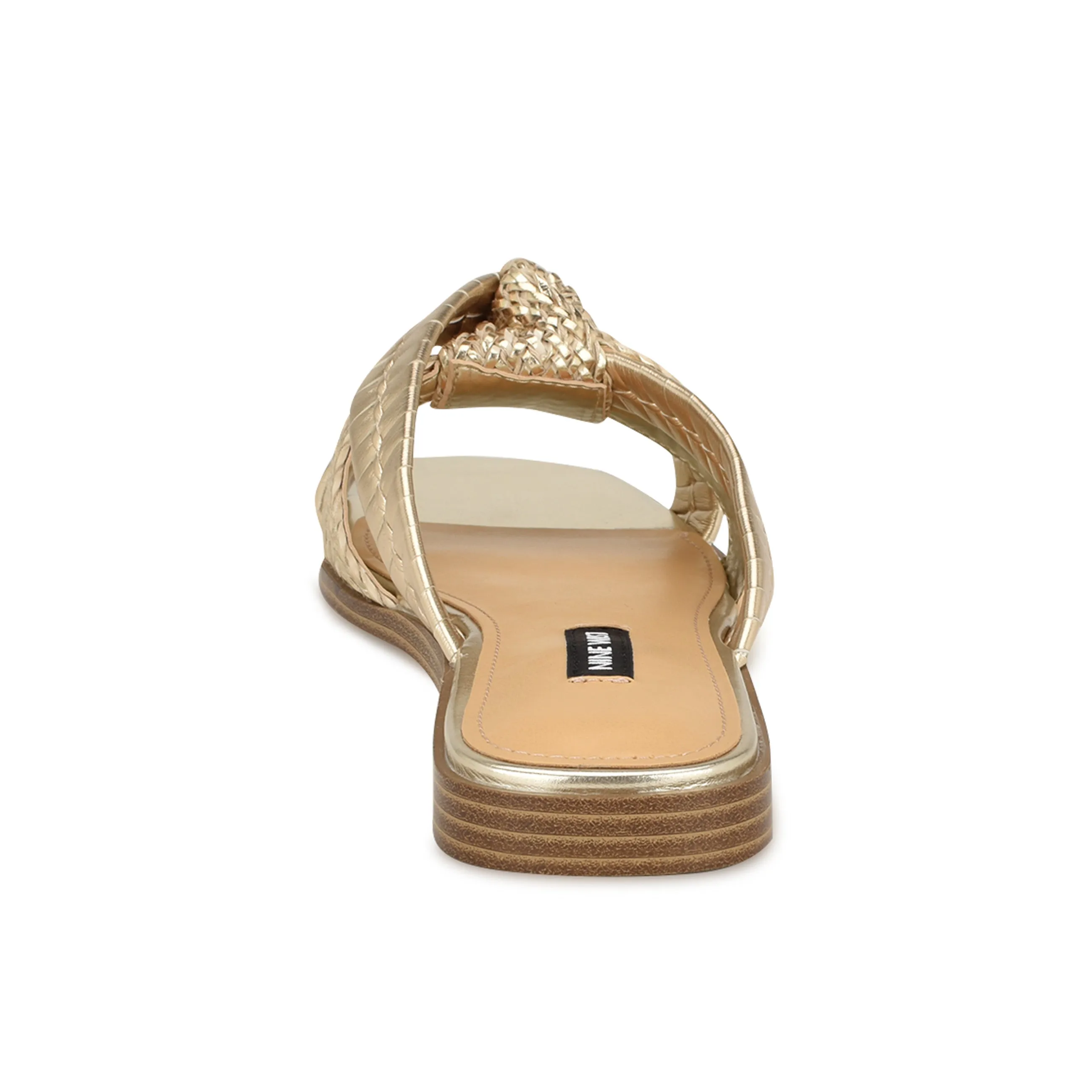 Olson Knotted Flat Slide Sandals