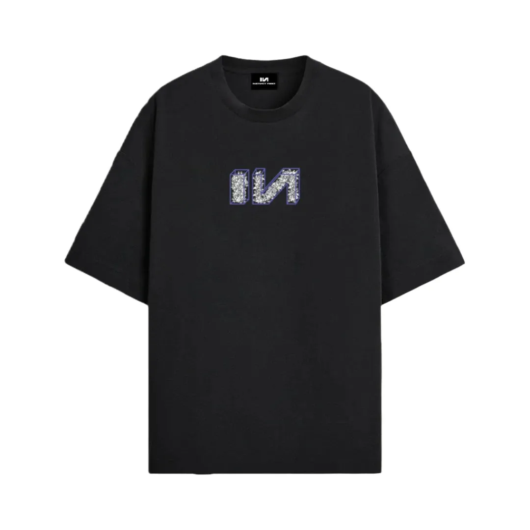 Oversized Black Bee Tee T-shirt