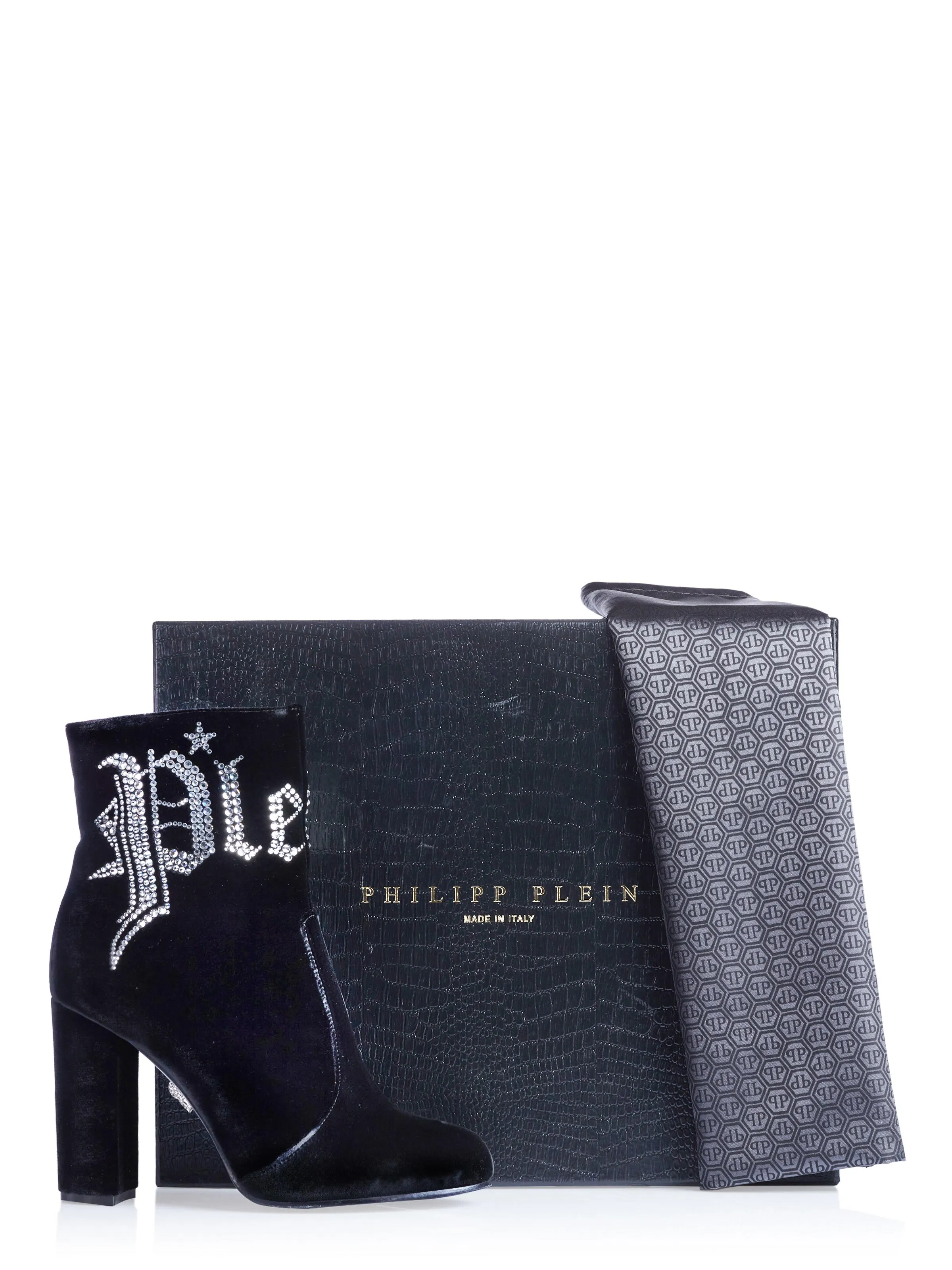 Philipp Plein Black Boots