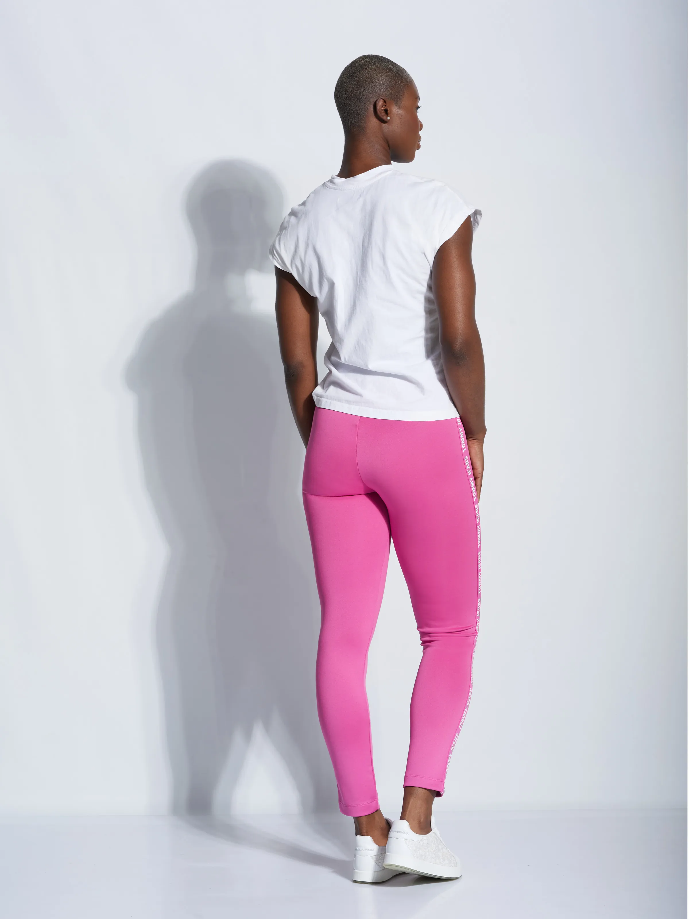 pink Tommy Hilfiger jeans leggings