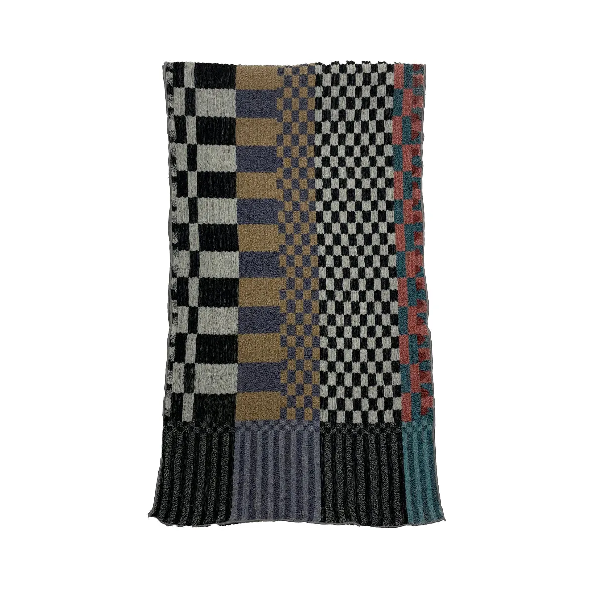 Plaid Pattern Scarf