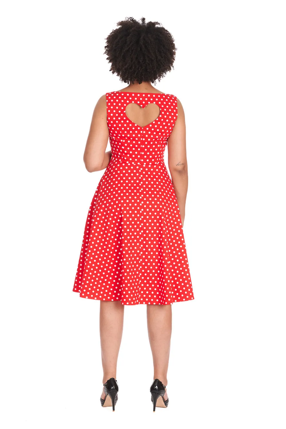 Polka Dot Swing Dress