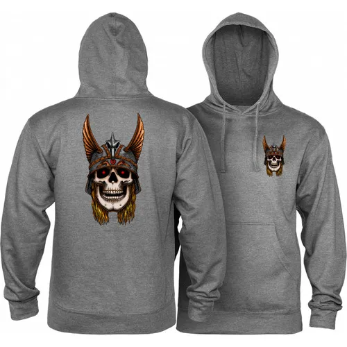 Powell Peralta Andy Anderson Hoody Gunmetal Heather Skull