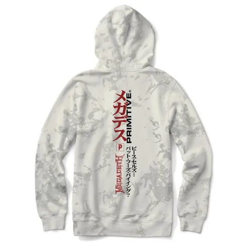 Primitive Megadeth Hoody Peace Sells White