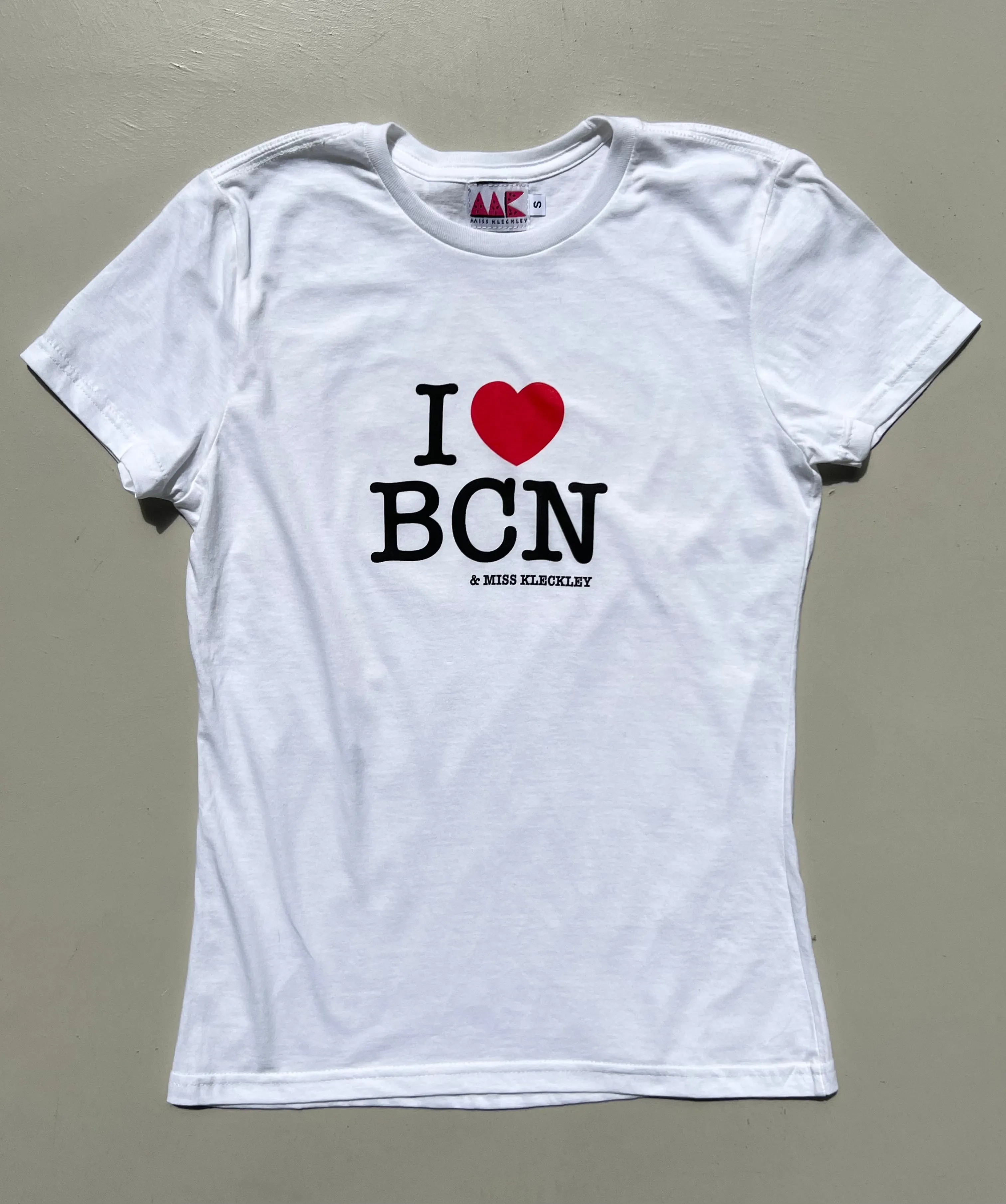 TSHIRT with I LOVE BCN Design