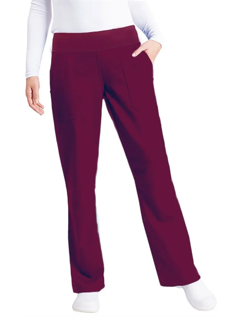 Purple Label 9133 Women's Straight Leg Scrub Pant by Healing Hands