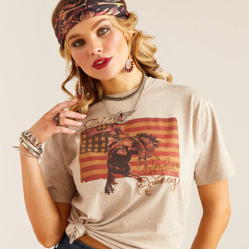 Quincy Flag Rodeo T-Shirt