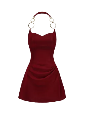 Red Amira Dress