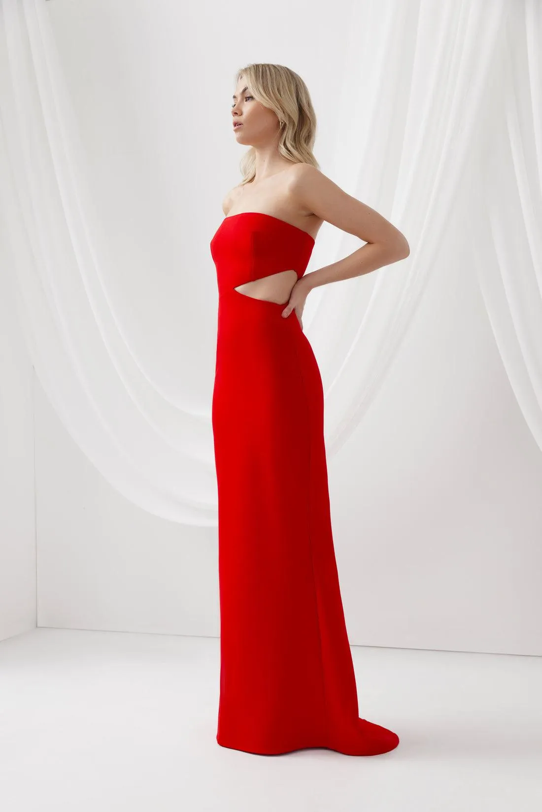 Red Serafina Dress