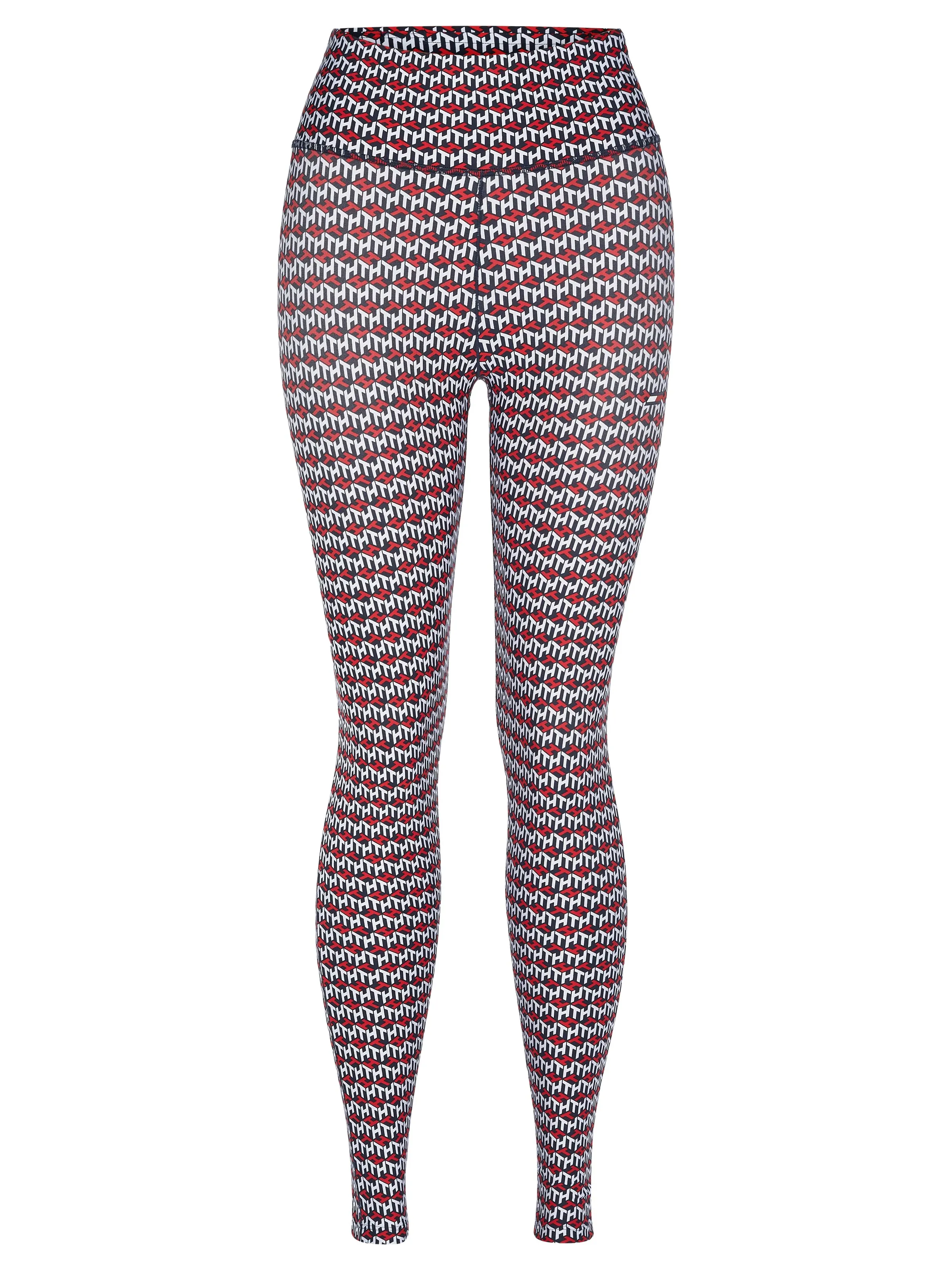 Red Tommy Hilfiger Leggings - Shop Now