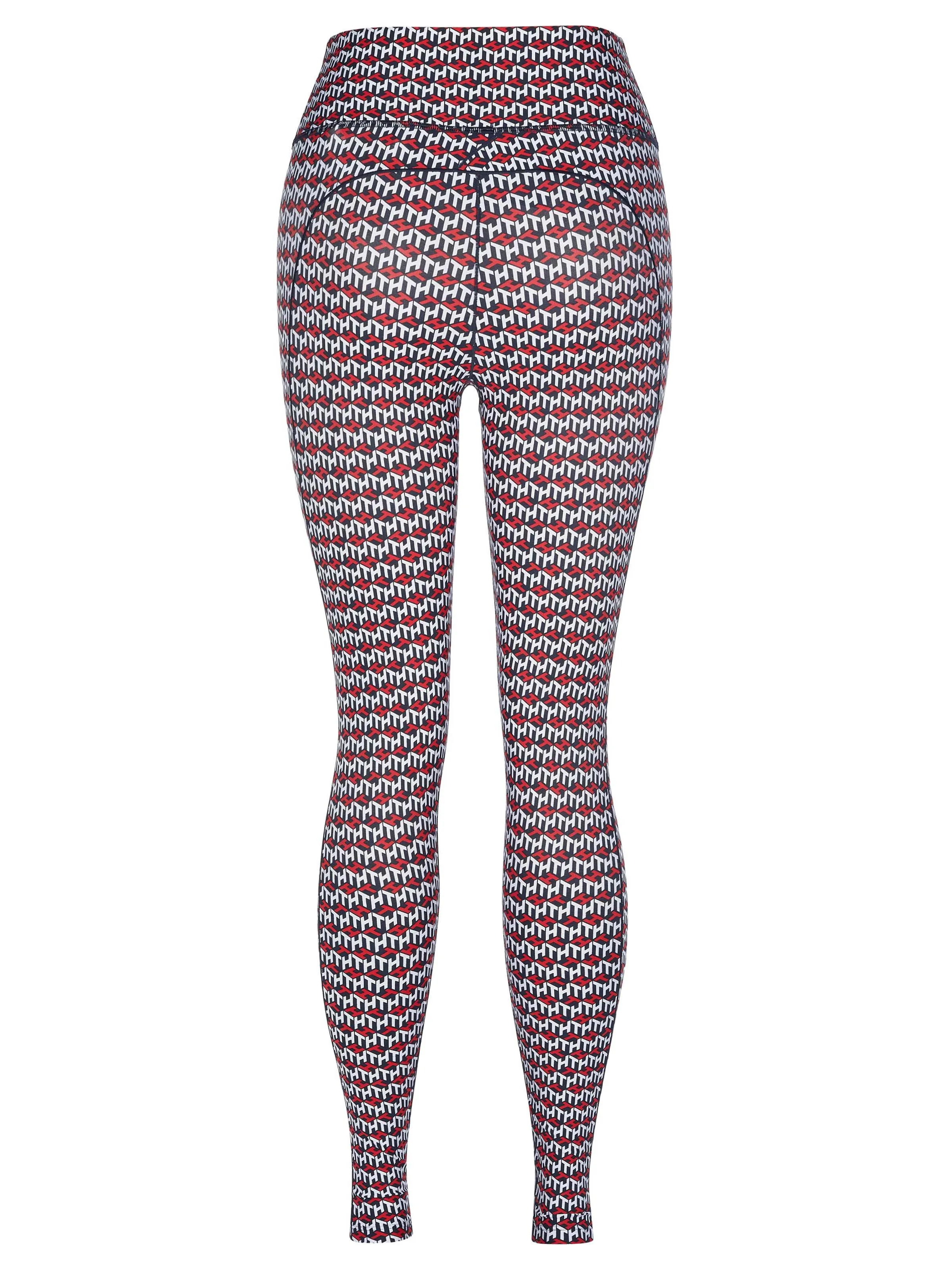 Red Tommy Hilfiger Leggings - Shop Now