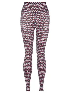 Red Tommy Hilfiger Leggings - Shop Now