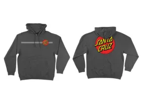 Santa Cruz Classic Dot Charcoal Heather Hoodie