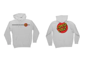 Santa Cruz Classic Dot Grey Heather Pullover Hoodie