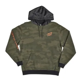 Santa Cruz Hoodie Oval Dot Pullover Camo Black