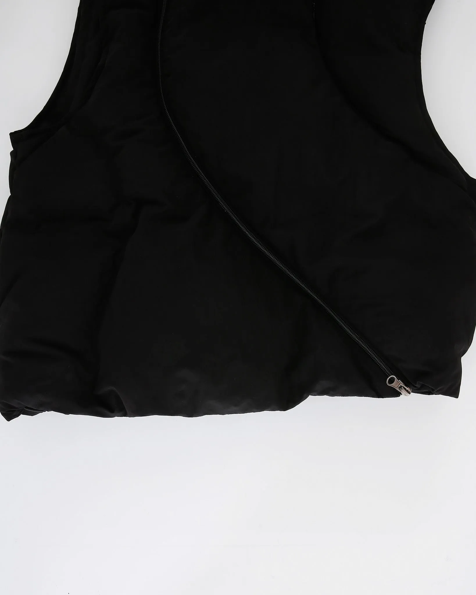 Sleek Black Padded Vest for Men