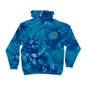 Slime Balls Pullover Hoodie with Multi Blue Logo