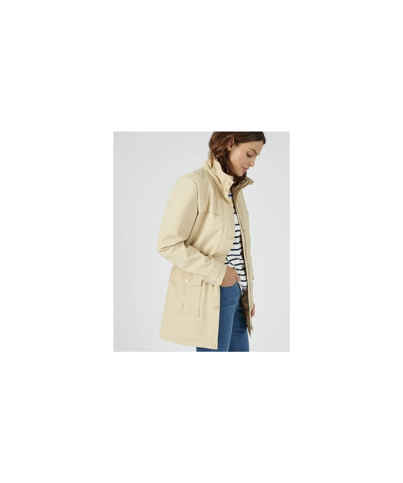 Stylish Blouson Coat