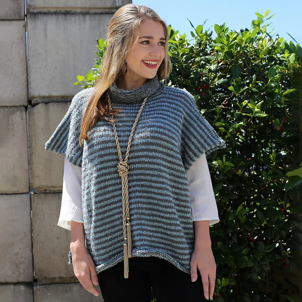 Stylish Cowl Neck Pullover