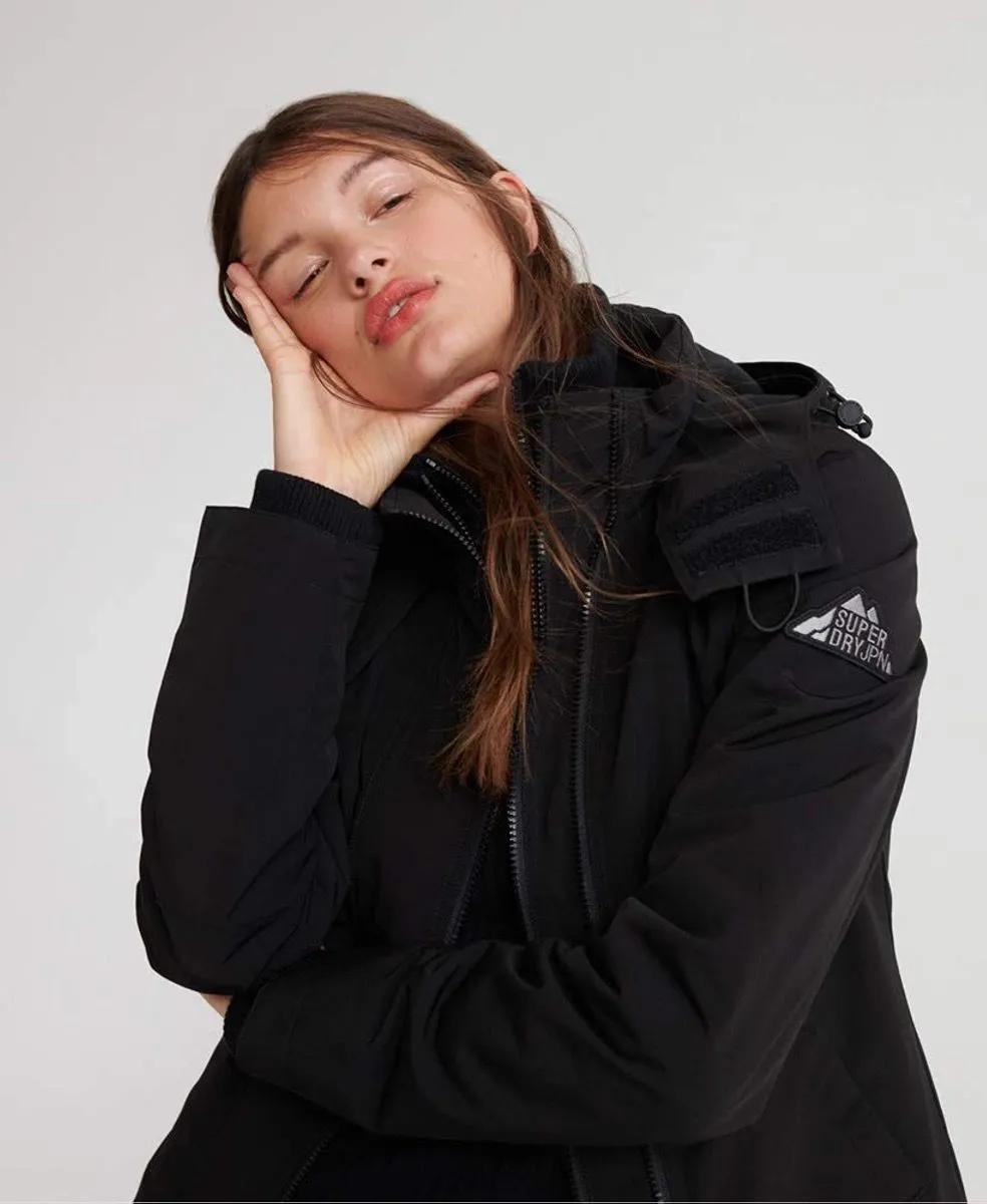 Superdry Women's Ottoman Windcheater Jacket in Black