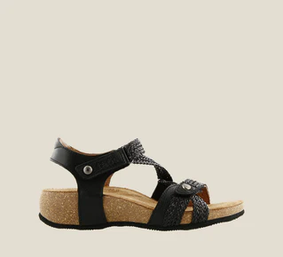 Taos Women's Trulie Sandals in Black Color