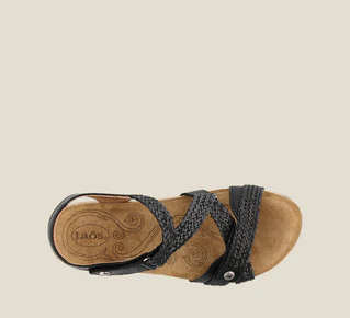 Taos Women's Trulie Sandals in Black Color