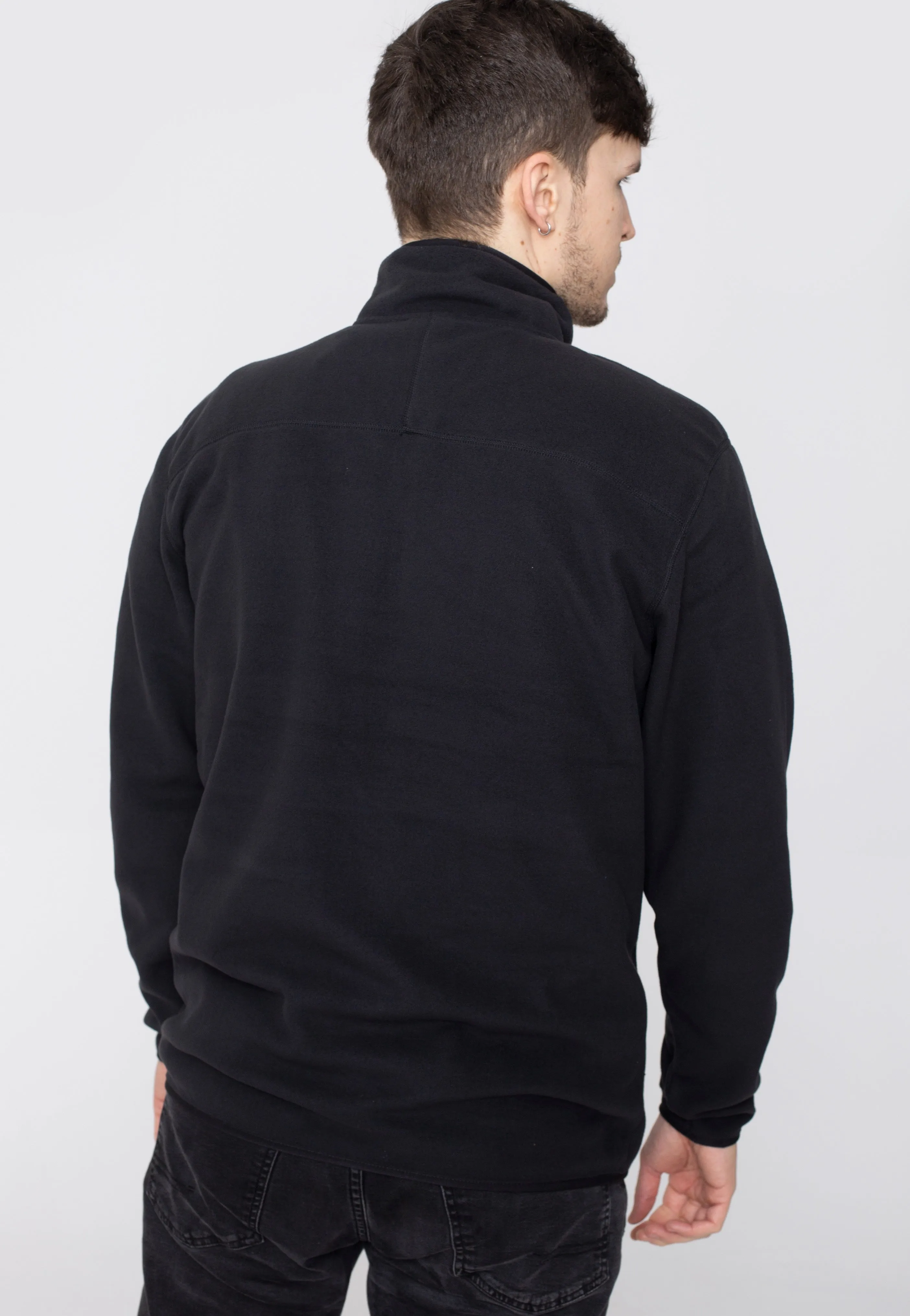 The North Face 100 Glacier 1/4 Zip EU Black - Pullover - Shop Now