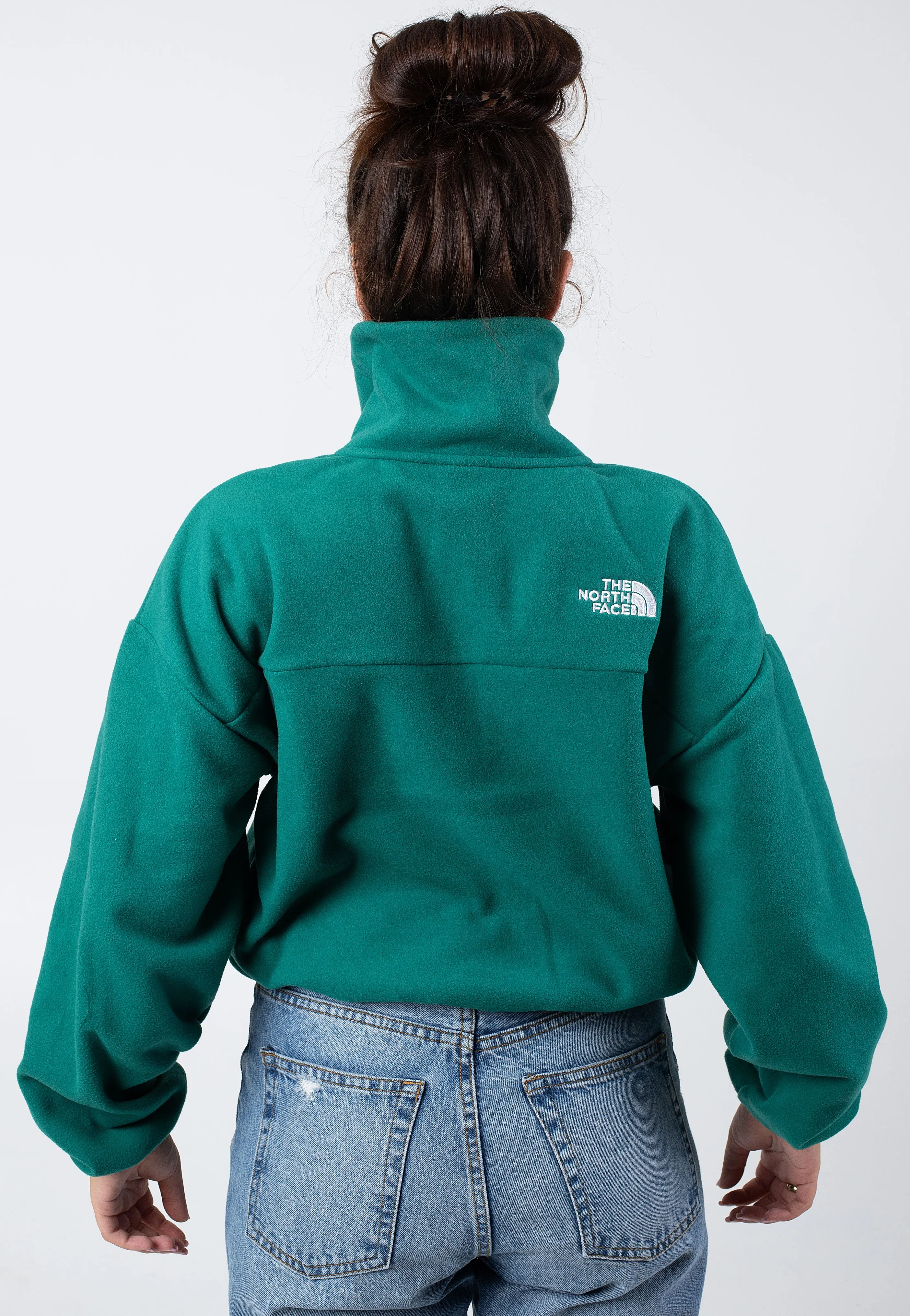 The North Face 100 Glacier Half Zip Evergreen Pullover