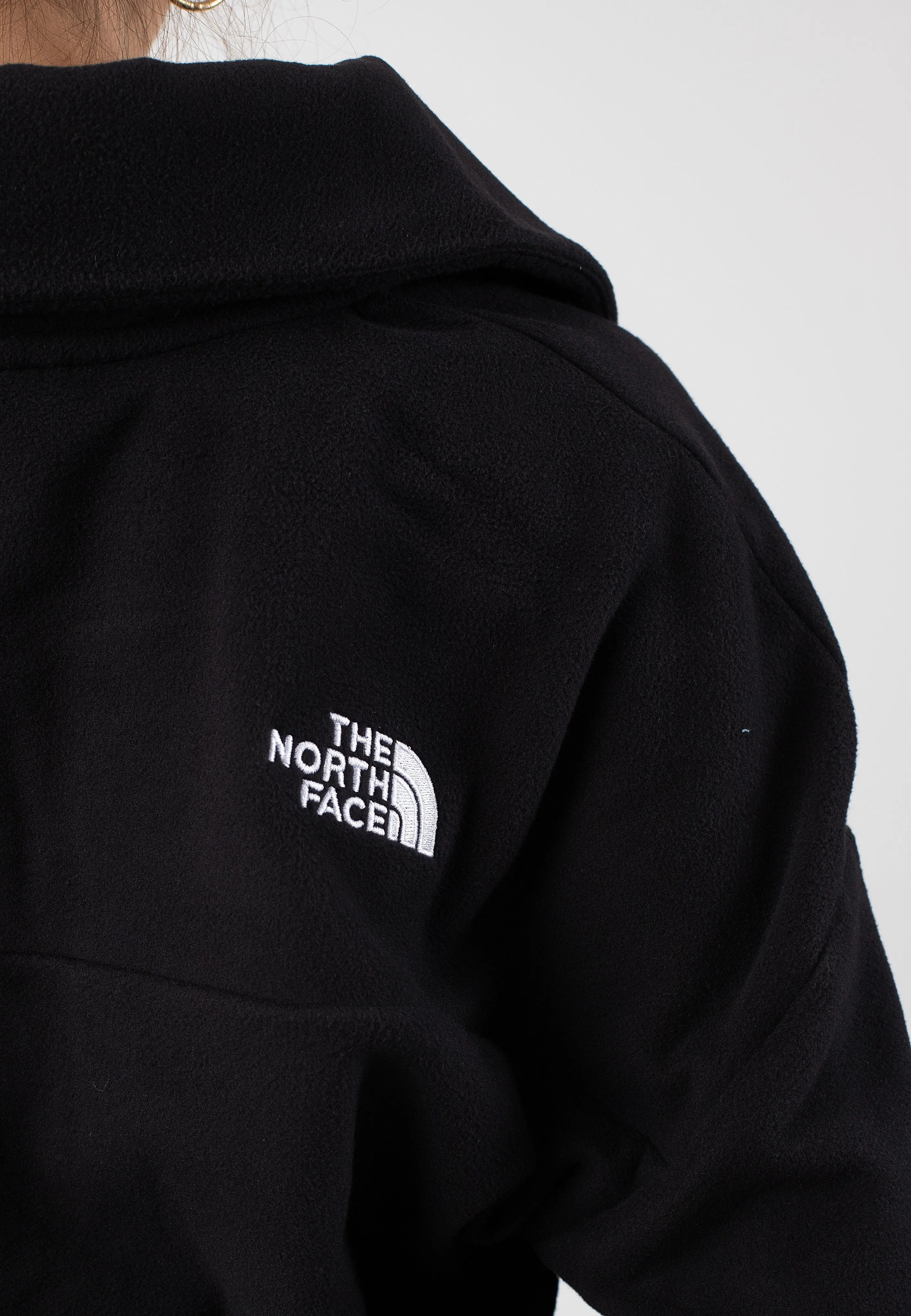 The North Face 100 Glacier Half Zip Pullover - TNF Black