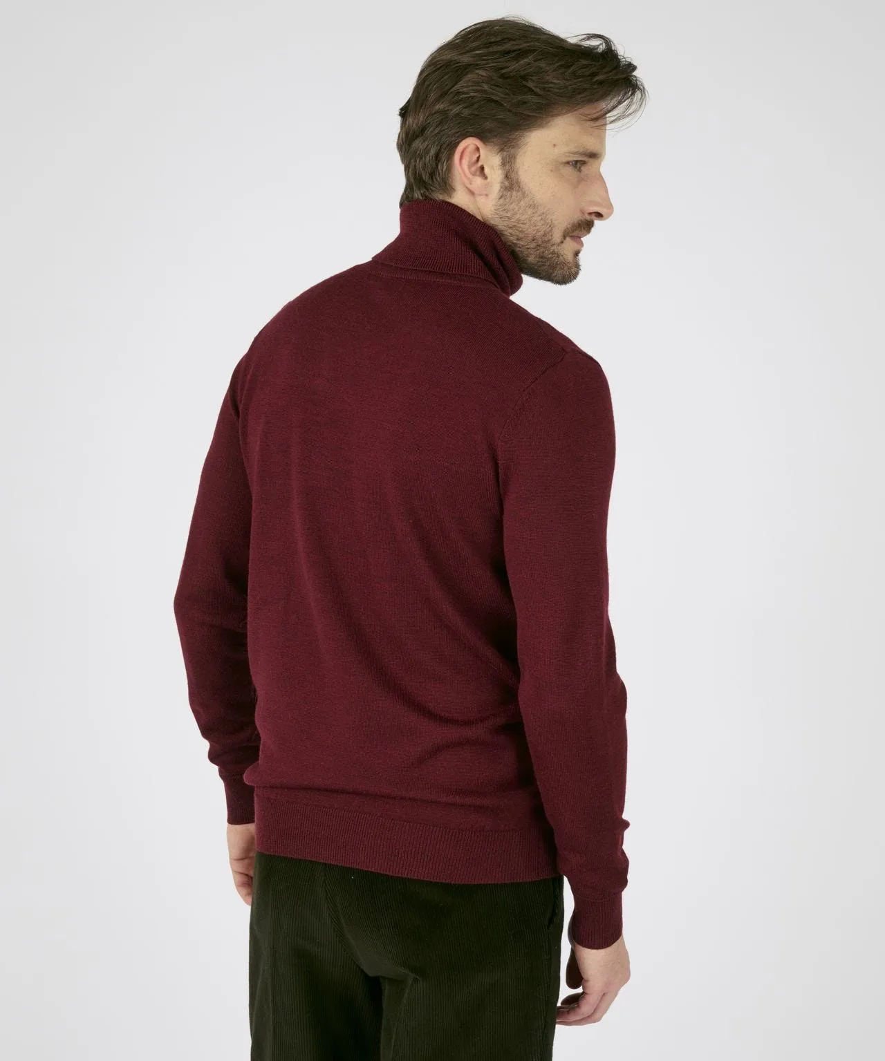 Insulated Roll Neck Knit