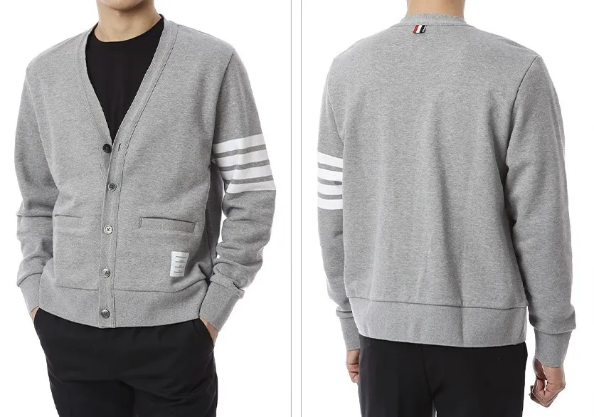 THOM BROWNE Logo Design Cardigans