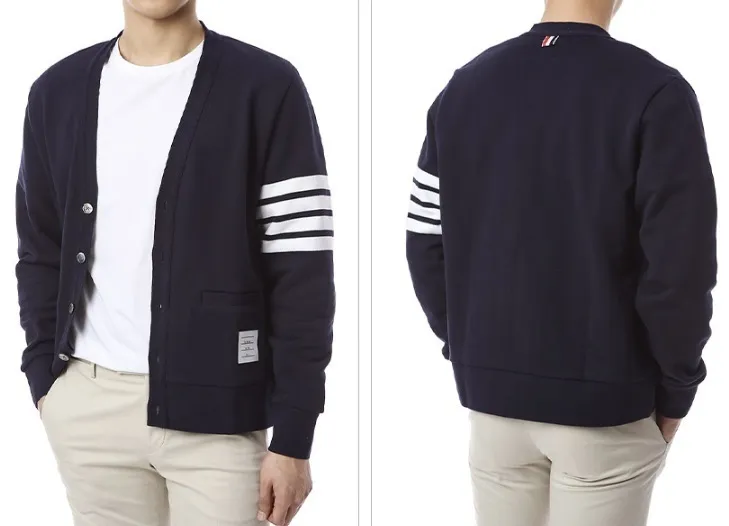 THOM BROWNE Logo Design Cardigans